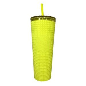 Starbucks Tumbler-New For 2023- Meadow Yellow- Soft Touch - 24oz Venti C…